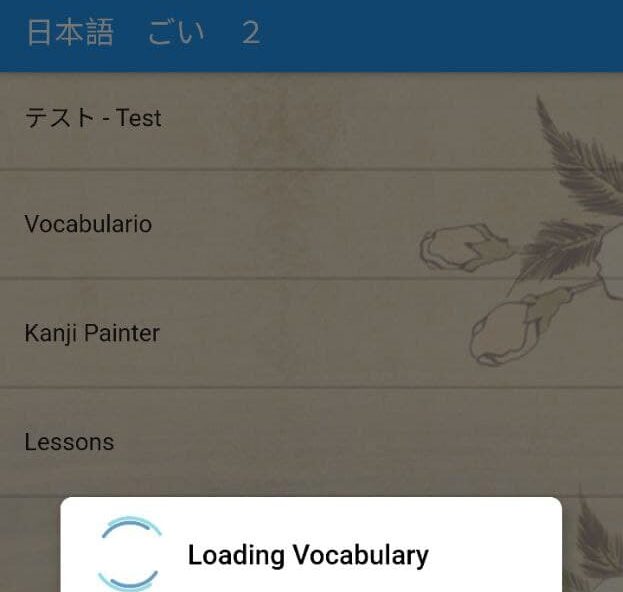 Nihongo Goi N5 – Japanese learning app